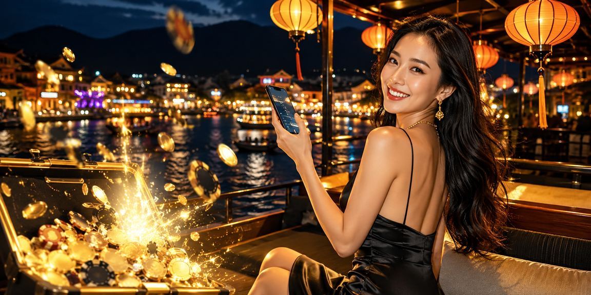 Chợ đêm Hội An – người dùng trải nghiệm mobile casino và đặt cược VIP trong không gian phố cổ về đêm